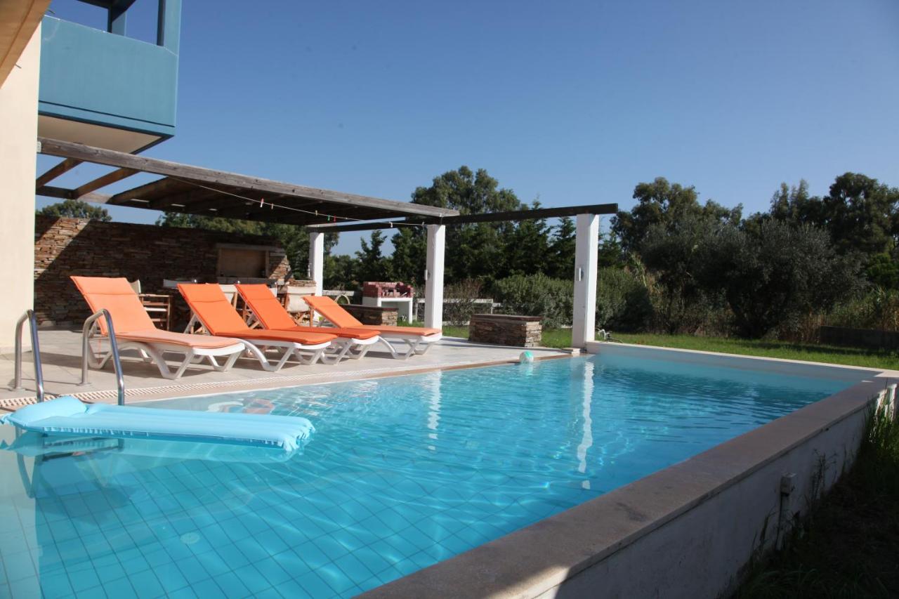 Afroditi-Villa-3, Private Pool, Sea And Golf Afandou Exterior foto