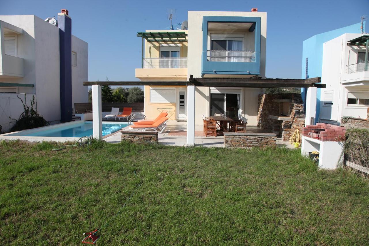 Afroditi-Villa-3, Private Pool, Sea And Golf Afandou Exterior foto